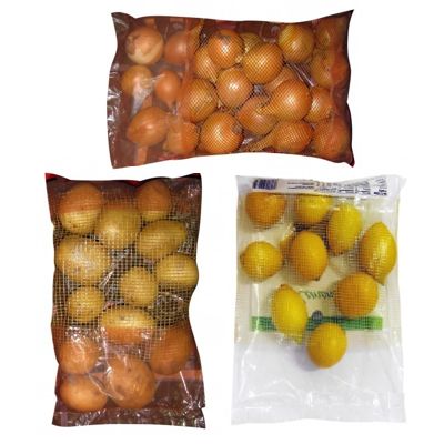 Упаковка овощей и фруктов в комбинированные мешки